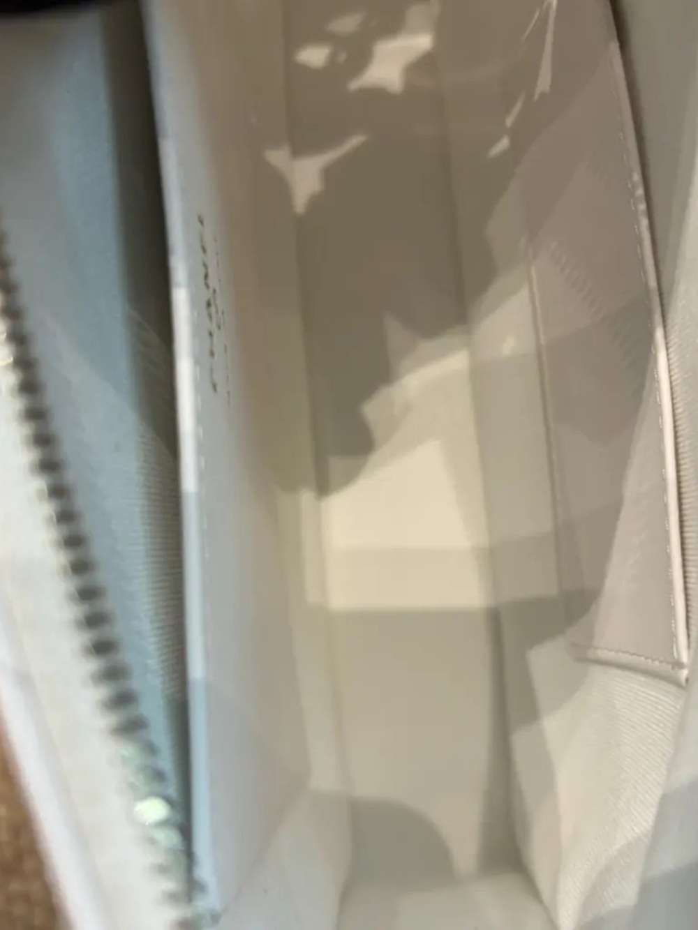 CHANEL White Quilted Crossbody Bag - Picture 13 of 15